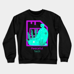 Peaceful Tech Crewneck Sweatshirt